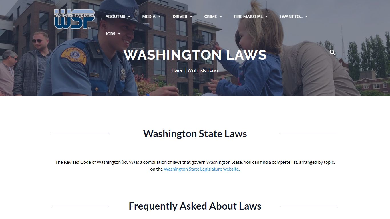 Washington Laws - WSP