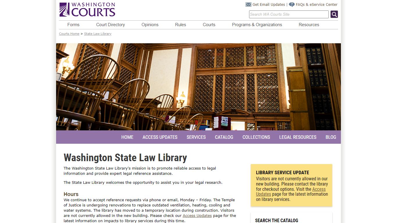 Washington State Courts - State Law Library